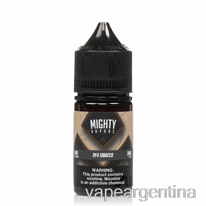 Tabaco Ry4 - Sales Poderosas - 30ml 50mg Vape Argentina